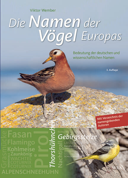Produktbild: Die Namen der Vögel Europas | Viktor Wember
