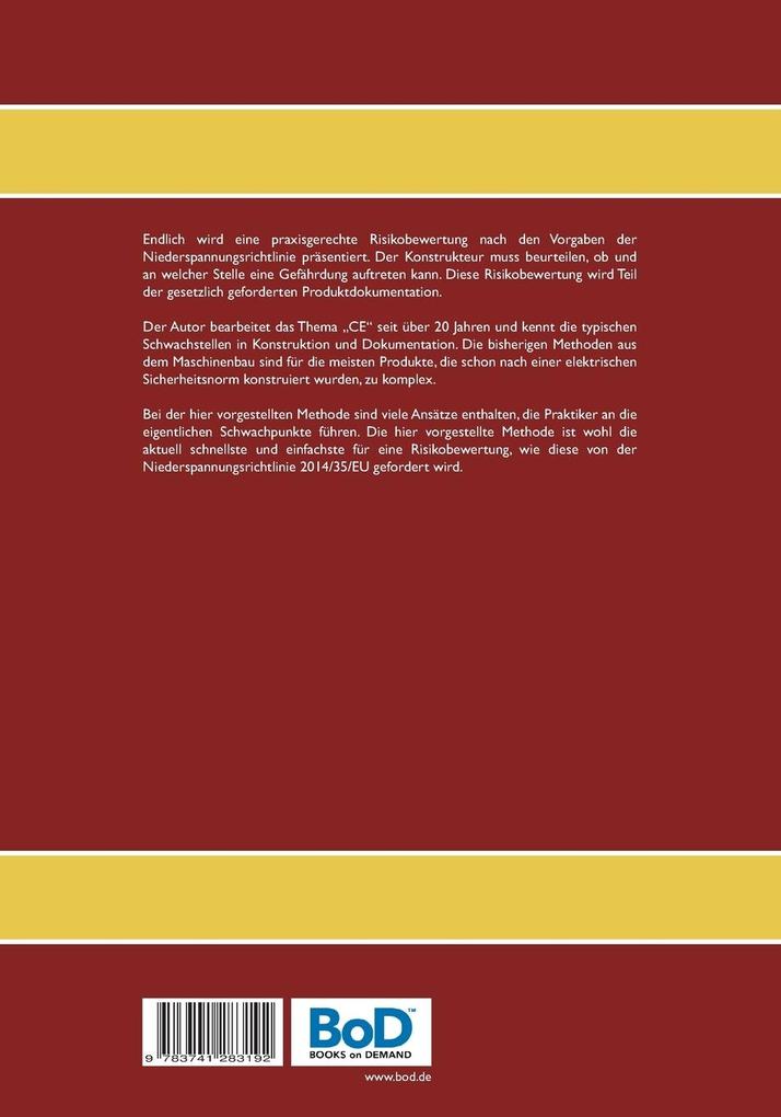 Weitere Ansicht: Risikobewertung für elektrische Geräte | Jo Horstkotte