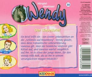 Weitere Ansicht: Folge 30:Der Liebesbrief | Wendy