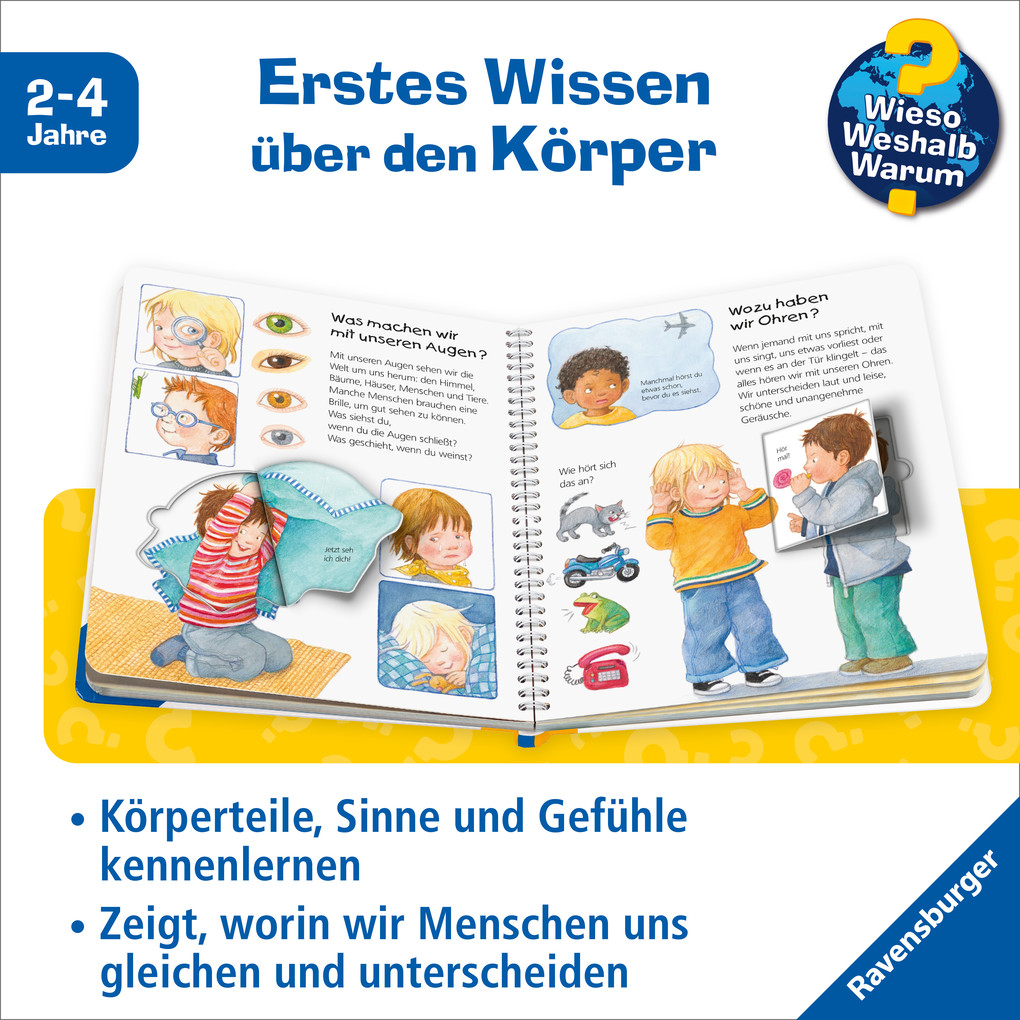 Weitere Ansicht: Wieso? Weshalb? Warum? junior, Band 5: Das bin ich & Das bist du | Doris Rübel