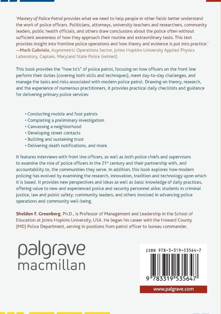 Weitere Ansicht: Frontline Policing in the 21st Century | Sheldon F. Greenberg