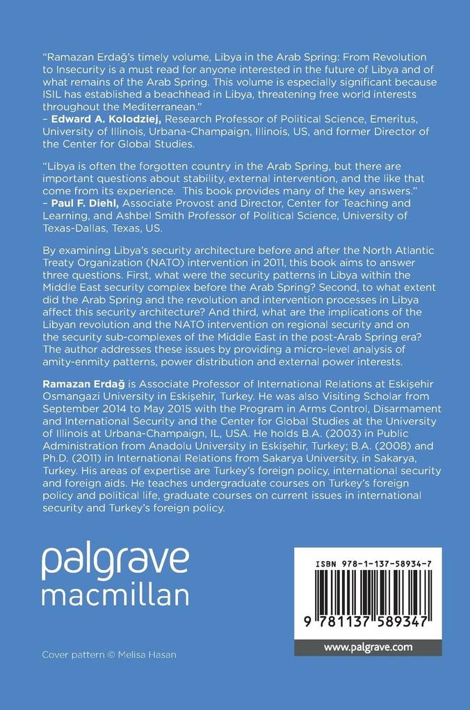 Weitere Ansicht: Libya in the Arab Spring | Ramazan Erdag, Erda&