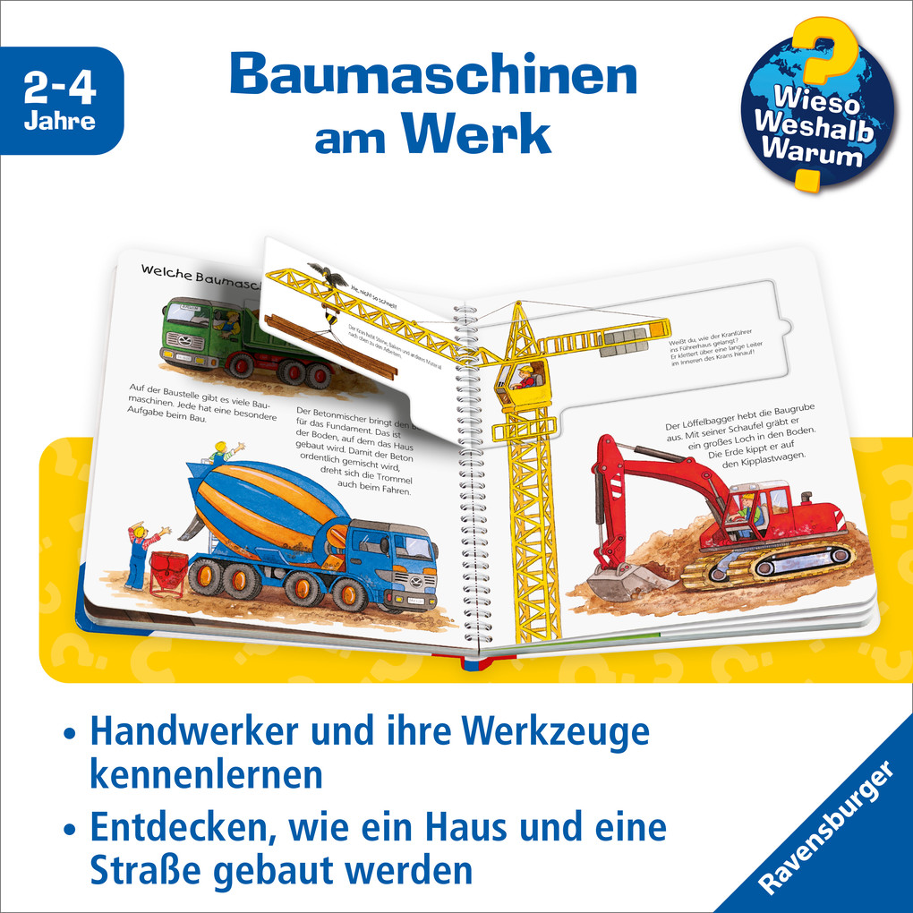 Weitere Ansicht: Wieso? Weshalb? Warum? junior, Band 7: Die Baustelle | Kerstin M. Schuld