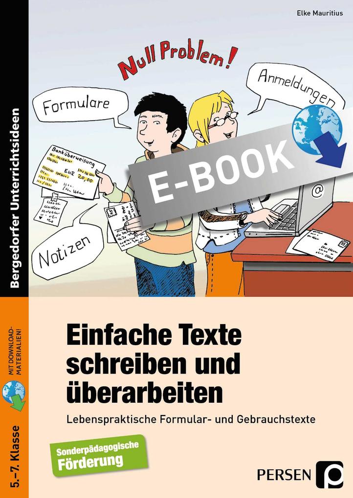 Produktbild: Einfache Texte schreiben und überarbeiten | Elke Mauritius