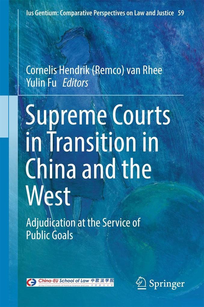 Produktbild: Supreme Courts in Transition in China and the West