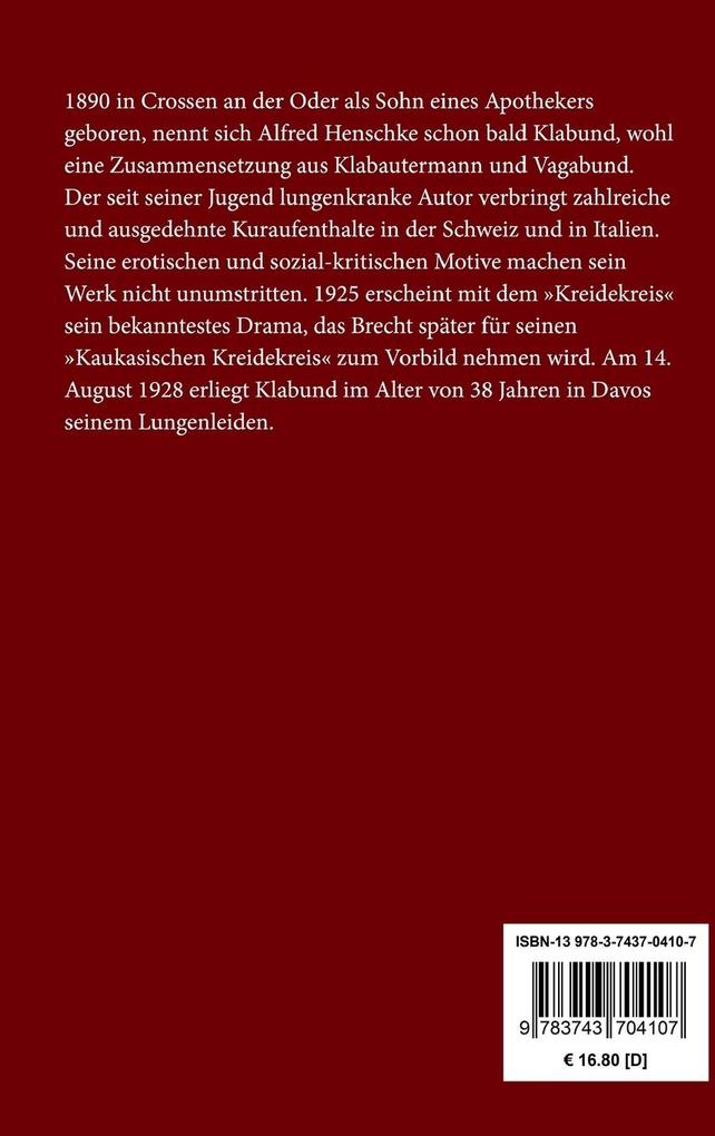 Weitere Ansicht: Mohammed | Klabund