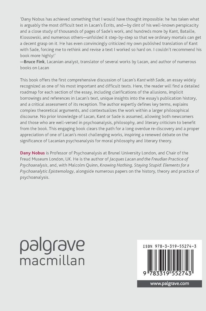 Weitere Ansicht: The Law of Desire | Dany Nobus