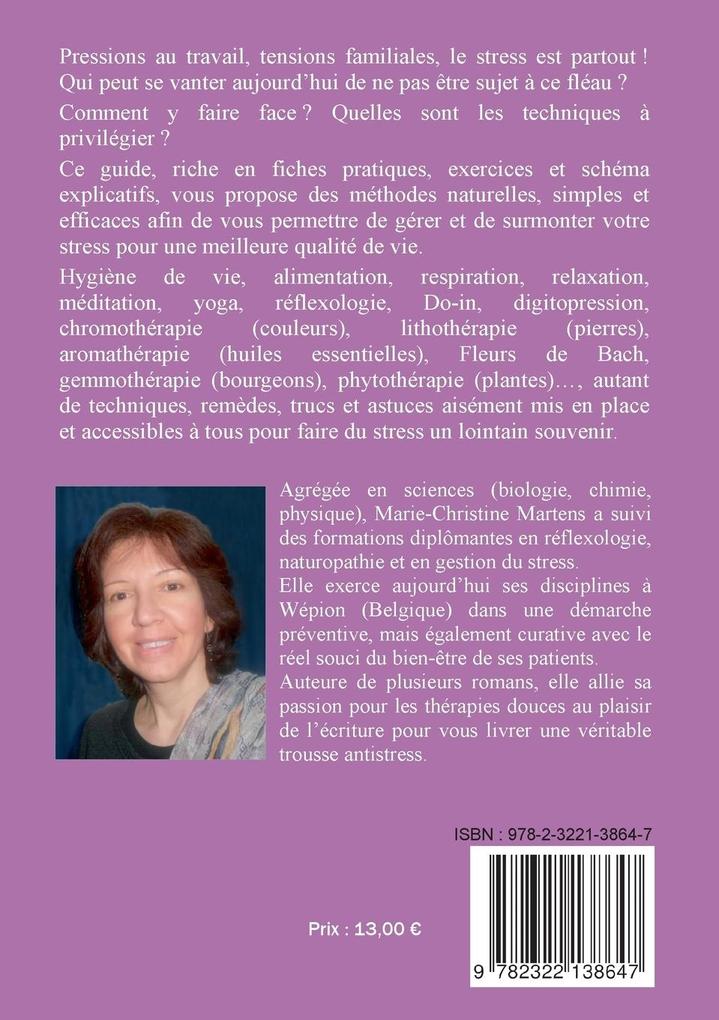 Weitere Ansicht: Vivre mieux sans STRESS | Marie-Christine Martens