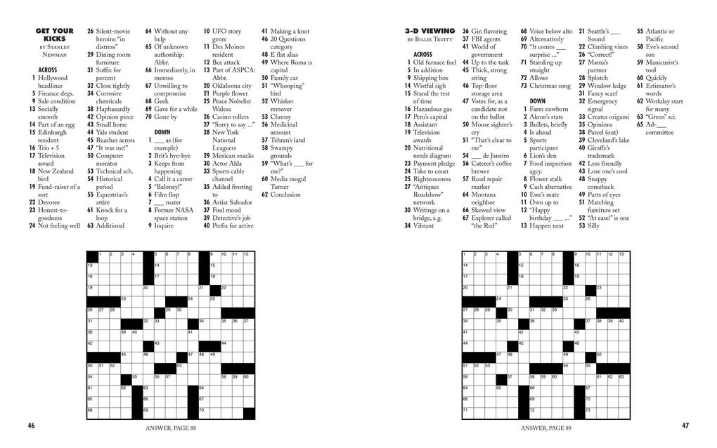 Weitere Ansicht: Easy as Pie Crosswords | Stanley Newman