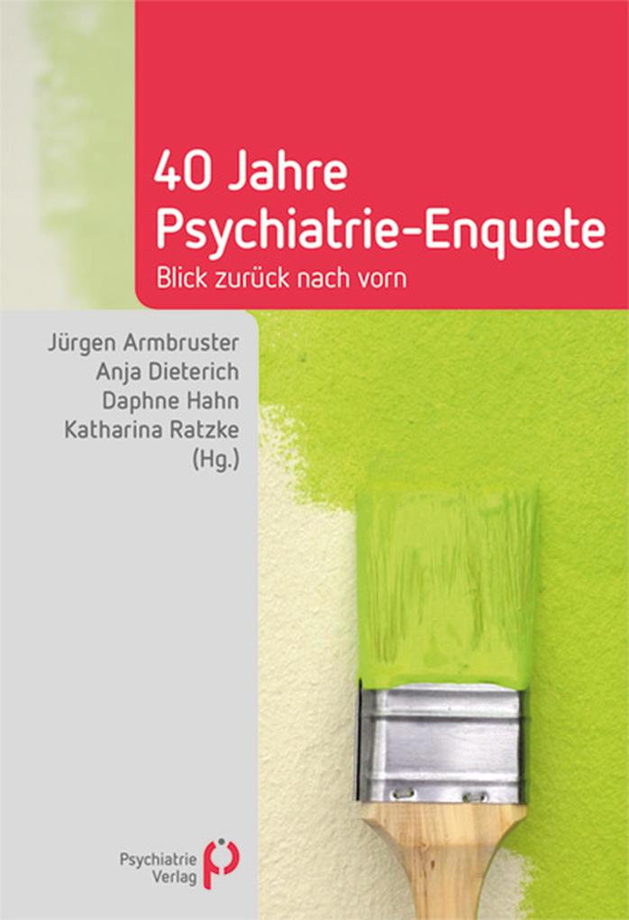 Produktbild: 40 Jahre Psychiatrie-Enquete