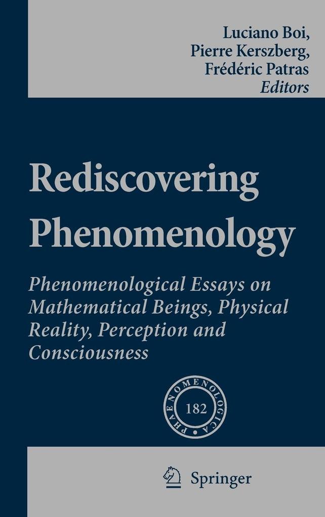 Produktbild: Rediscovering Phenomenology