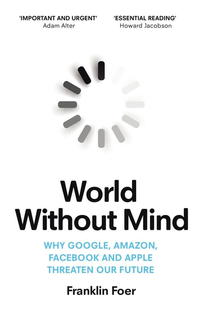 Produktbild: World Without Mind | Franklin Foer