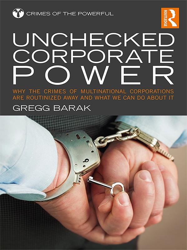 Produktbild: Unchecked Corporate Power | Gregg Barak