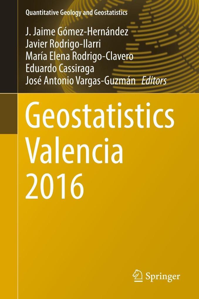 Produktbild: Geostatistics Valencia 2016