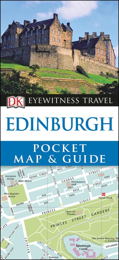 DK Eyewitness Edinburgh Pocket Map and Guide als Buch (kartoniert)