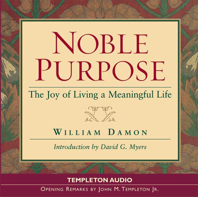 Produktbild: Noble Purpose | William Bill Damon
