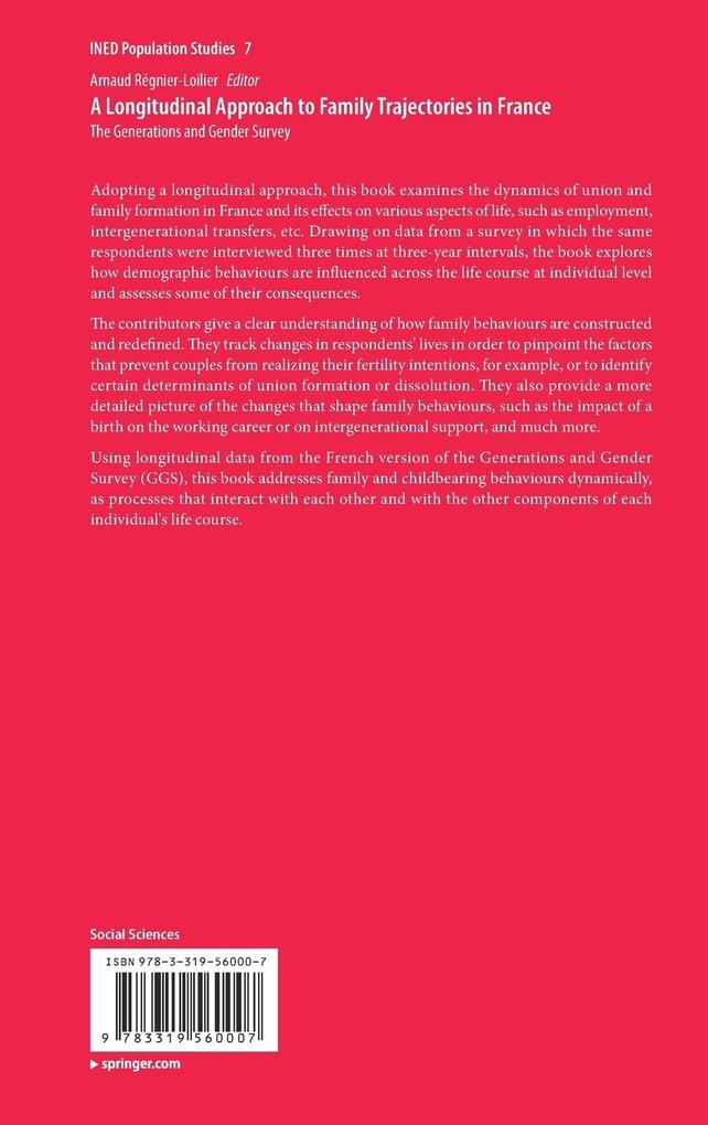 Weitere Ansicht: A Longitudinal Approach to Family Trajectories in France