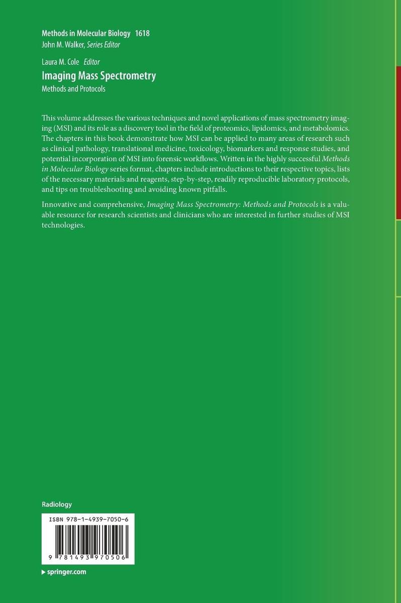 Weitere Ansicht: Imaging Mass Spectrometry