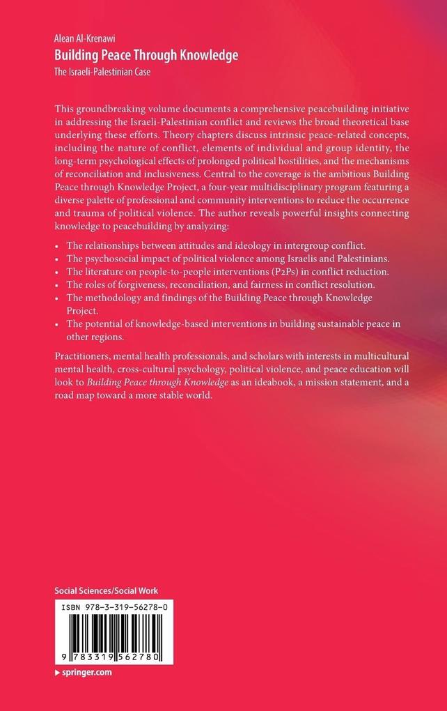 Weitere Ansicht: Building Peace Through Knowledge | Alean Al-Krenawi