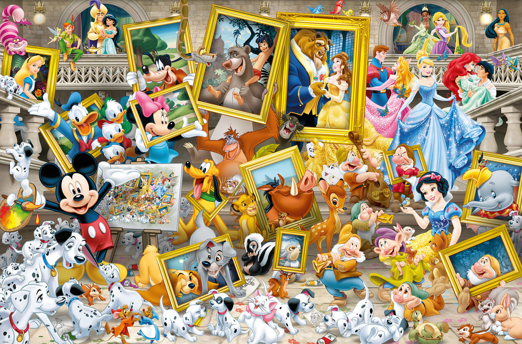 Weitere Ansicht: Ravensburger - Micky als Künstler, 5000 Teile