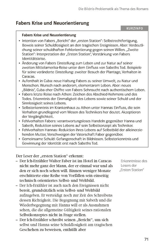 Weitere Ansicht: Lektürehilfen Max Frisch "Homo faber" | Manfred Eisenbeis