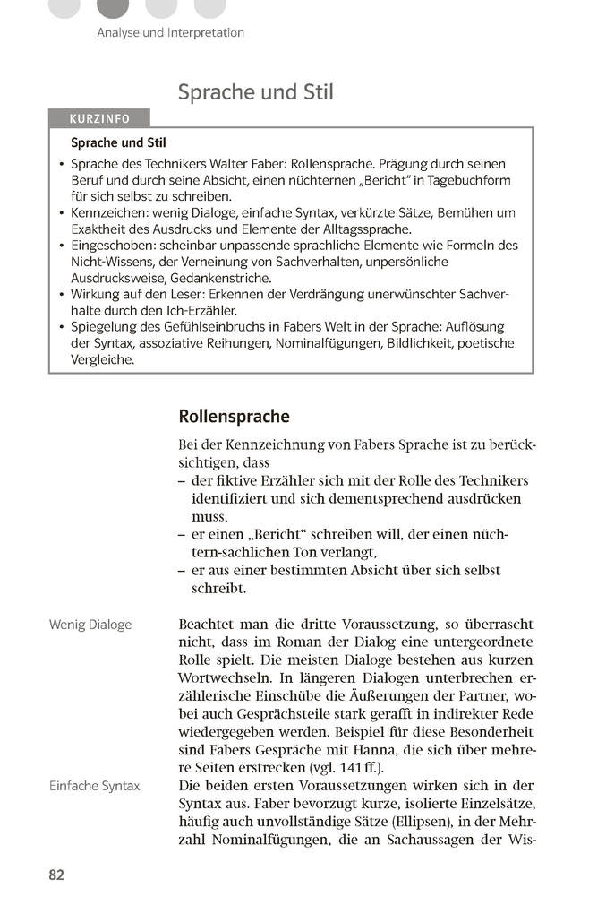 Weitere Ansicht: Lektürehilfen Max Frisch "Homo faber" | Manfred Eisenbeis