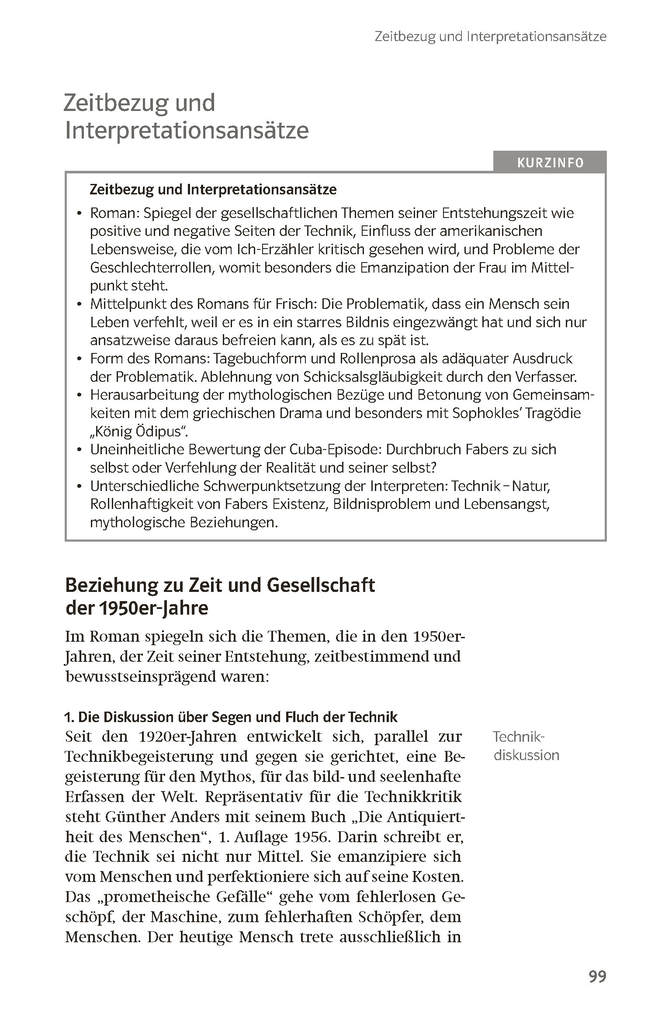 Weitere Ansicht: Lektürehilfen Max Frisch "Homo faber" | Manfred Eisenbeis