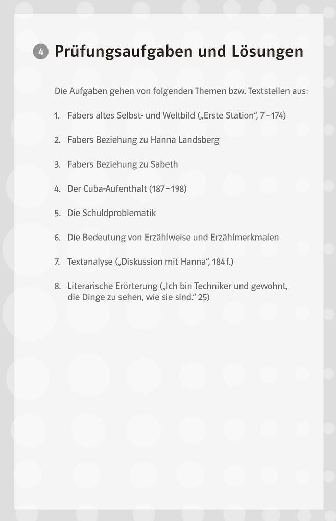 Weitere Ansicht: Lektürehilfen Max Frisch "Homo faber" | Manfred Eisenbeis