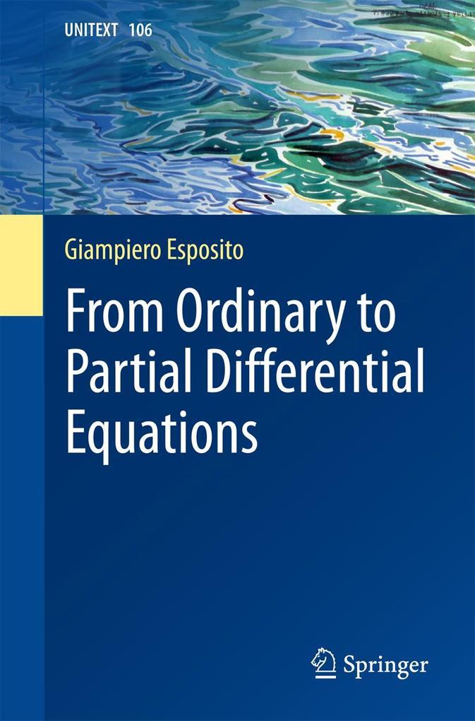 Produktbild: From Ordinary to Partial Differential Equations | Giampiero Esposito