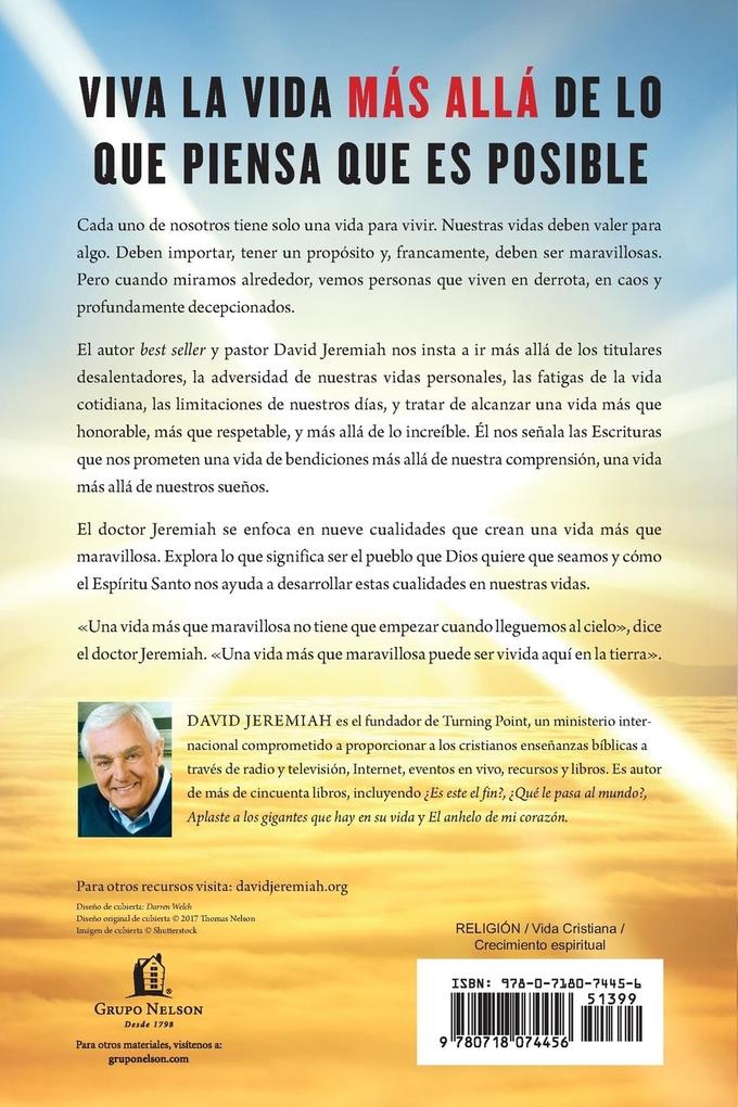Weitere Ansicht: Una vida más que maravillosa | David Jeremiah