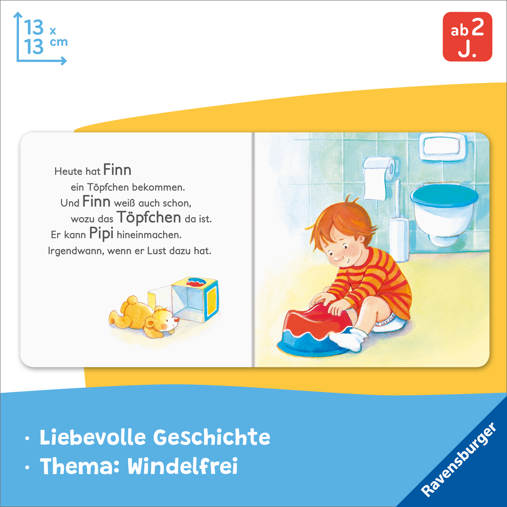 Weitere Ansicht: Finn geht aufs Töpfchen | Lydia Hauenschild