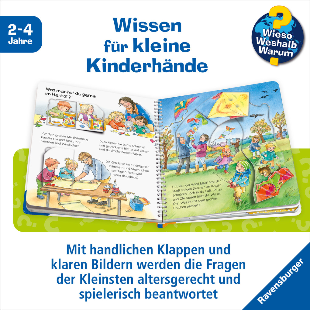 Weitere Ansicht: Wieso? Weshalb? Warum? junior, Band 61: Was machen wir im Herbst? | Andrea Erne