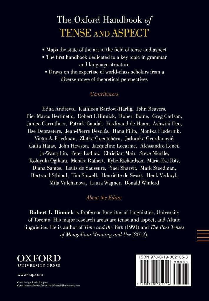 Weitere Ansicht: Oxford Handbook of Tense and Aspect