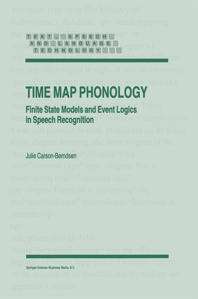 Time Map Phonology als Buch (gebunden)