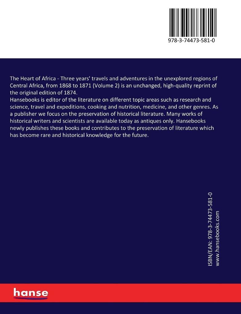 Weitere Ansicht: The Heart of Africa | Georg August Schweinfurth