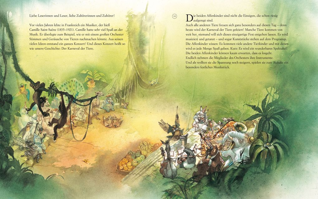 Weitere Ansicht: Der Karneval der Tiere. Mit CD | Marko Simsa