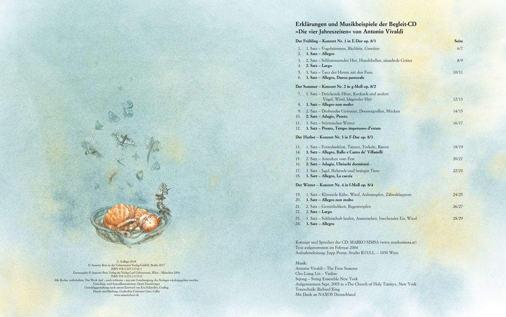 Weitere Ansicht: Die vier Jahreszeiten. Mit CD | Marko Simsa