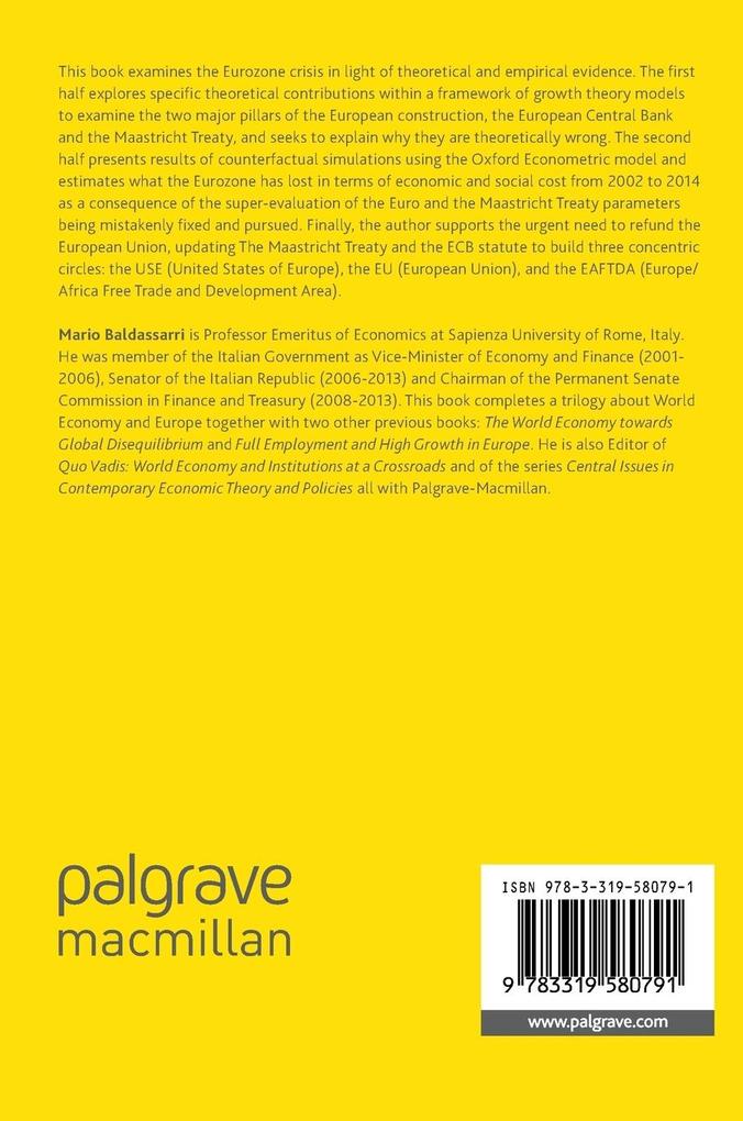 Weitere Ansicht: The European Roots of the Eurozone Crisis | Mario Baldassarri