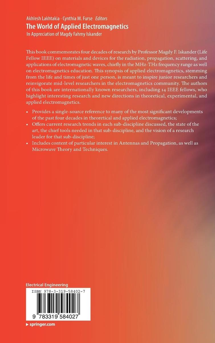 Weitere Ansicht: The World of Applied Electromagnetics