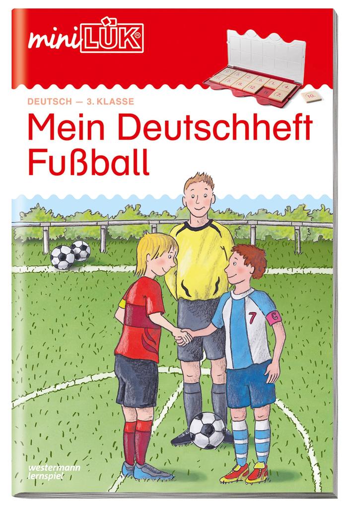 Produktbild: miniLÜK Mein Deutschheft Fußball 3. Klasse