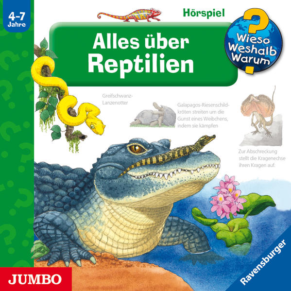 Produktbild: Wieso? Weshalb? Warum? Alles über Reptilien | Patricia Mennen
