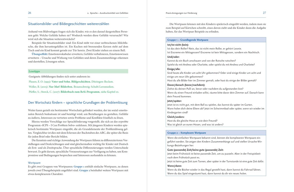 Weitere Ansicht: Sozial-emotionale Entwicklung fördern | Simone Pfeffer