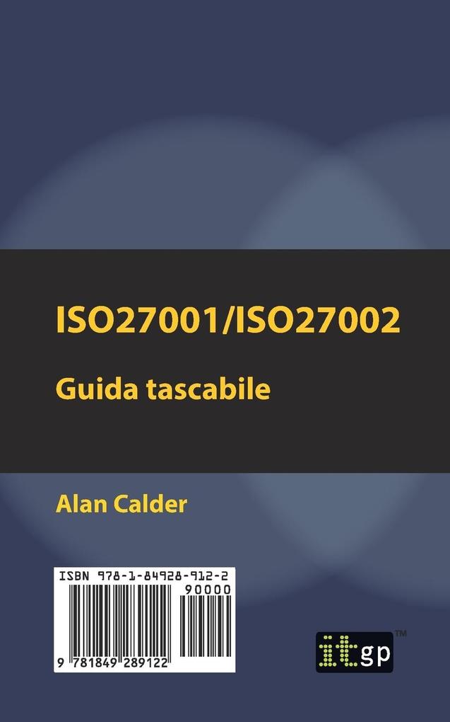 Weitere Ansicht: ISO27001/ISO27002 | Alan Calder