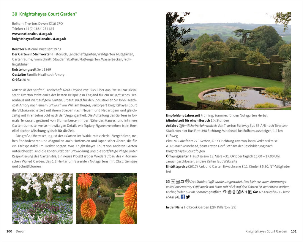 Weitere Ansicht: Gartenreiseführer Südwestengland | Heidi Howcroft