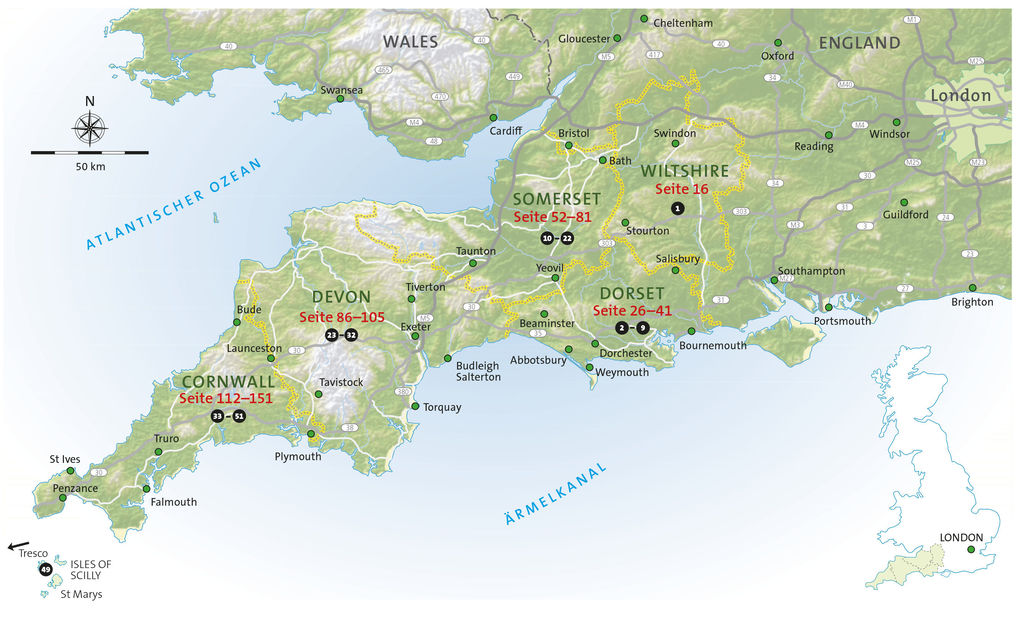 Weitere Ansicht: Gartenreiseführer Südwestengland | Heidi Howcroft