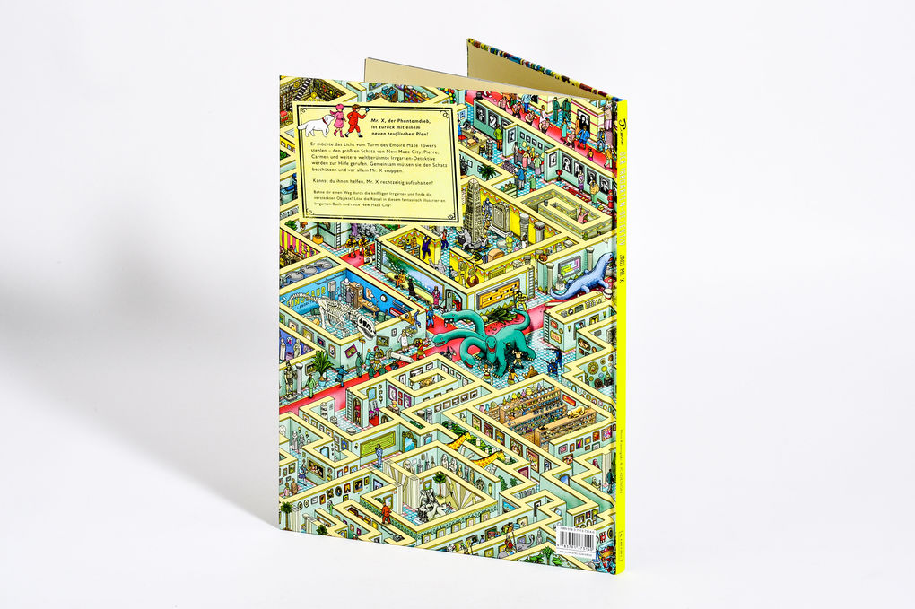 Weitere Ansicht: Pierre, der Irrgarten-Detektiv, jagt Mr. X | Hiro Kamigaki, Ic4design