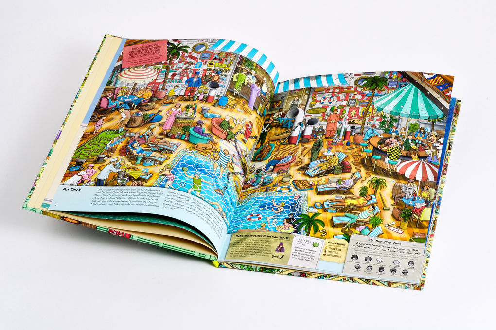 Weitere Ansicht: Pierre, der Irrgarten-Detektiv, jagt Mr. X | Hiro Kamigaki, Ic4design