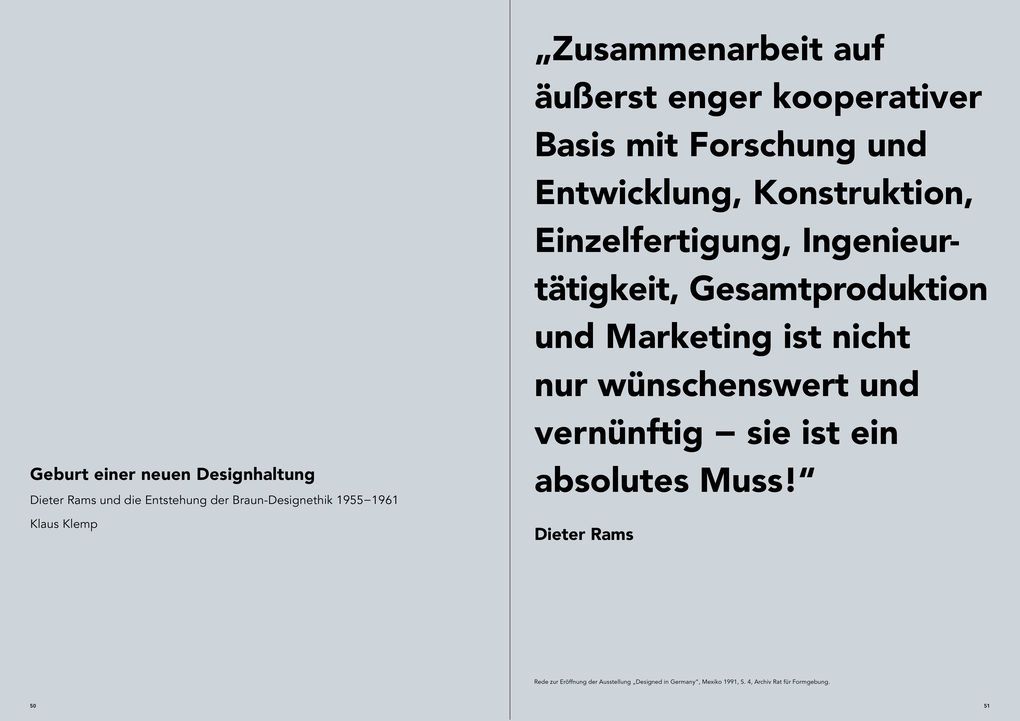 Weitere Ansicht: Dieter Rams: Zehn Thesen für gutes Design: Dieter Rams