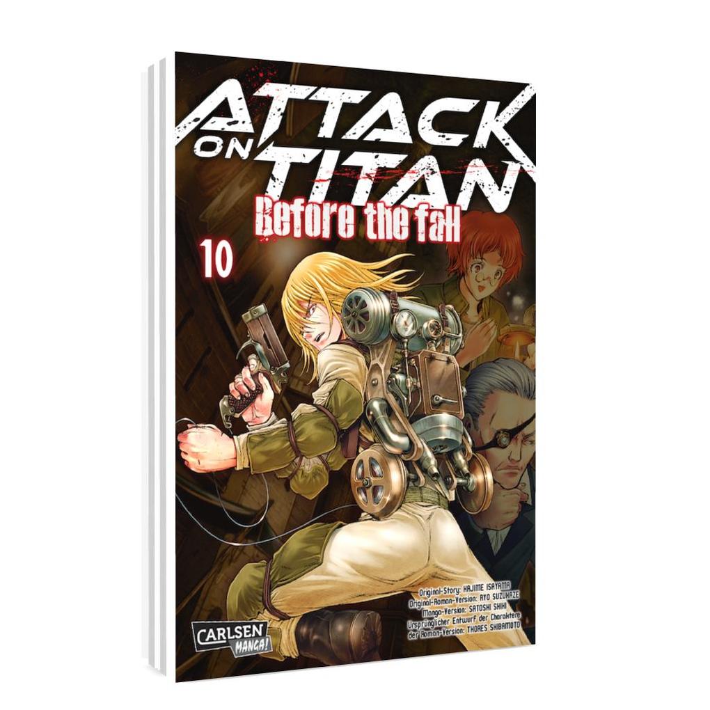 Weitere Ansicht: Attack on Titan - Before the Fall 10 | Hajime Isayama, Ryo Suzukaze