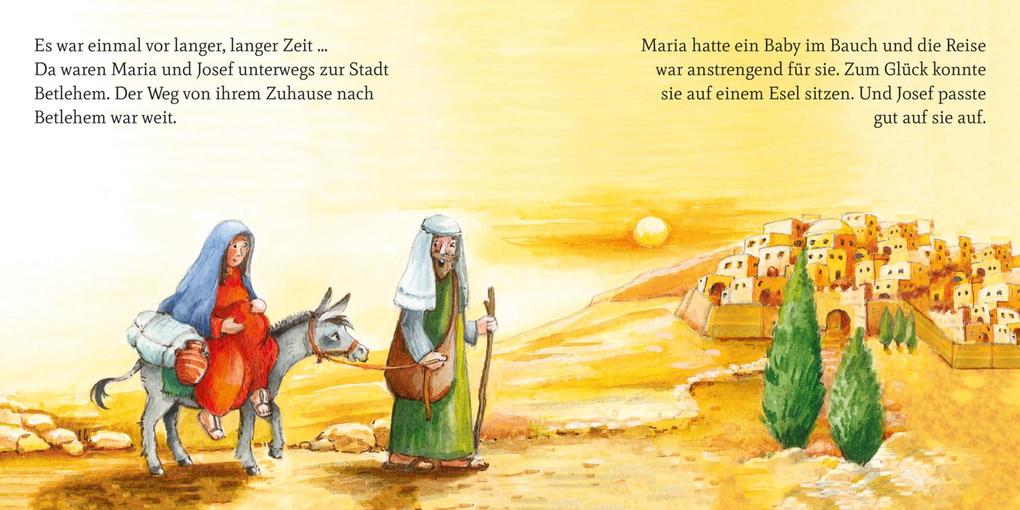 Weitere Ansicht: Die Weihnachtsgeschichte für die Kleinsten | Julia Hofmann
